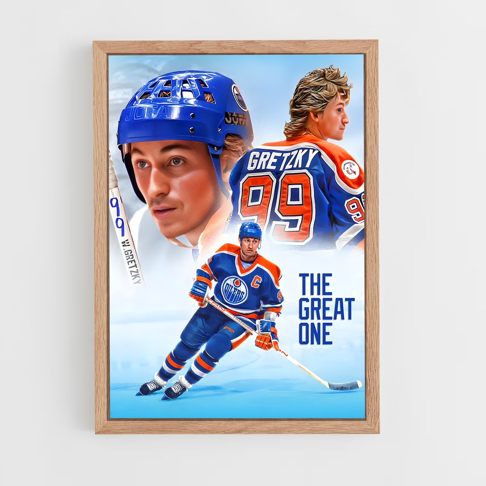 Poster Wayne gretzky arénas – affiche Hockey sur glace (vue 4)